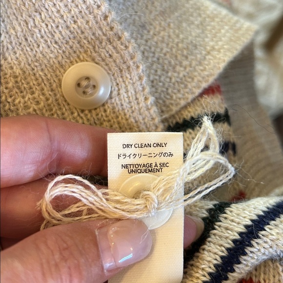The Great. the Tiny Stripe Cardigan - Picture 11 of 12